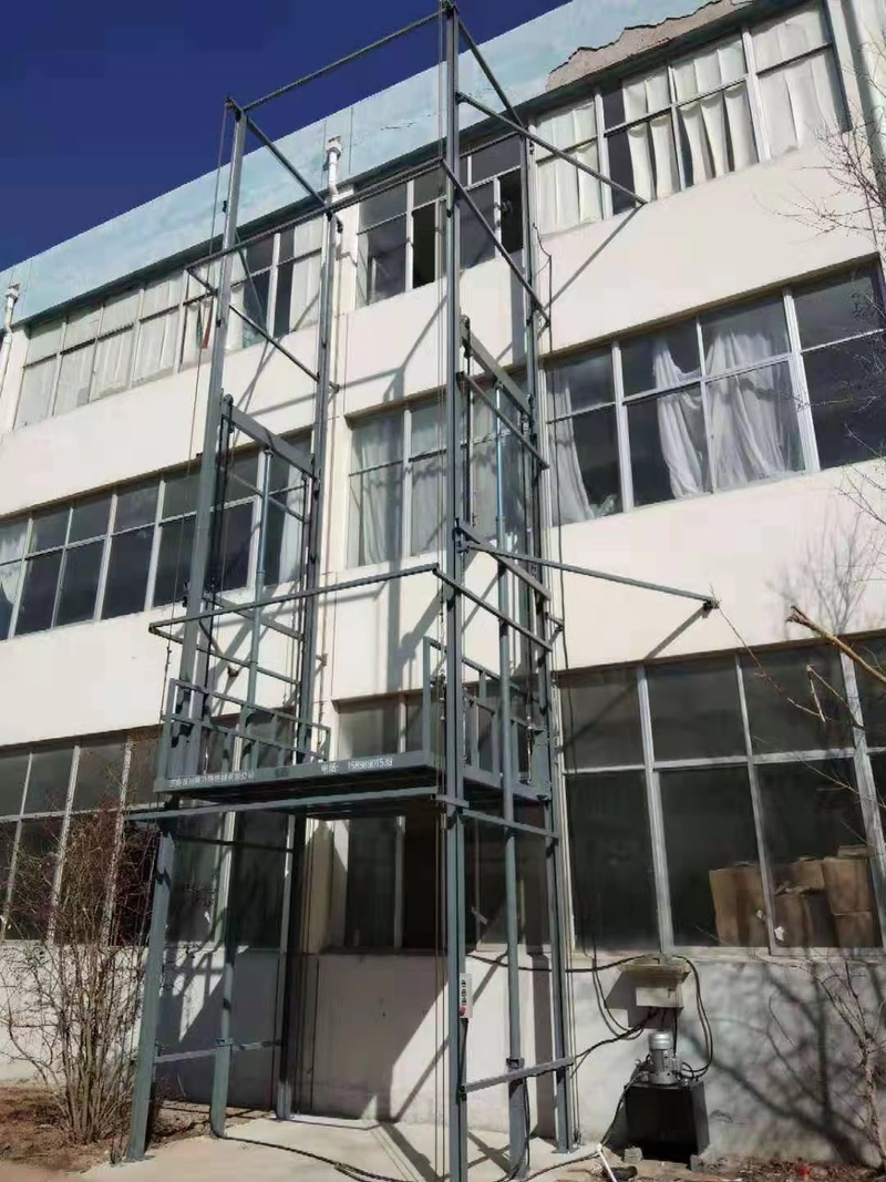 陵水室外贴墙货梯